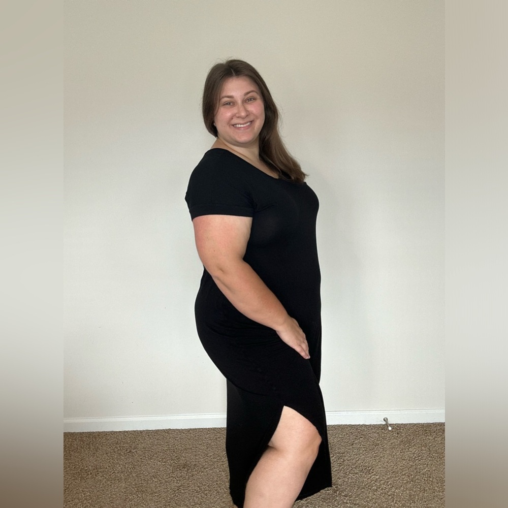 LuLaRoe Macy - SOLID BLACK